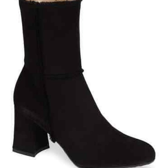RON WHITE Perry Block Heel Bootie SZ 11 - Picture 1 of 13